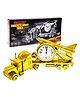 FunBlast Truck Shaped Stylish Alarm Clock for Desk / Bedroom  Pack of 1 Gold