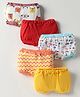 OHMS Single Jersey Knit Bloomers With Vehicle Print Pack Of 5 - Multicolour