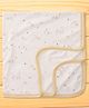 OHMS Interlock Knit Towel with Jungle Theme Print L 78 X B 69 cm - Cream