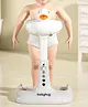 Babyhug Bathroom Stand with Shower Holder White Grey| Adjustable Height| Non-slip Base| Soft Handles