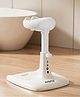 Babyhug Bathroom Stand with Shower Holder White Beige| Adjustable Height| Non-slip Base| Soft Handles