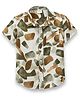 JusCubs Cotton Woven Half Sleeves Abstract Printed Shirt - Multi Colour