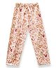 JusCubs Cotton Lycra Knit Floral & Butterfly Printed Leggings - Multi Colour