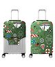 JD FRESH 20 inch Polyester Fabric Waterproof Trolley Bag Cover for Luggage Bag - Green