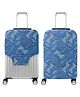 JD FRESH 20 inch Polyester Fabric Waterproof Trolley Bag Cover for Luggage Bag - Light Blue