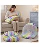 Fareto Combo of Baby Bed with Net Sleeping Bag Reversible Nest ,Purple