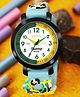Fantasy World Pirate Ship Designed Analogue Watch - Blue