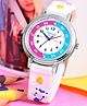 Fantasy World Cartoon Designed Analogue Watch - White