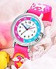 Fantasy World Rainbow & Unicorn Designed Analogue Watch - Pink