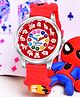 Fantasy World 3D Car Designed Analogue Watch - Red