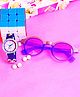Fantasy World Bunny Designed Analogue Watch With Rubiks Cube & Sunglasses - Purple