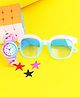 Fantasy World Unicorn Designed Analogue Watch With Rubiks Cube & Sunglasses - Pink