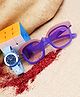 Fantasy World Baby Bear Designed Analogue Watch With Sunglasses & Rubiks Cube - Blue