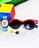 Fantasy World Cars Designed Analogue Watch With Sunglasses & Rubiks Cube - Blue