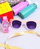 Fantasy World Bunny Designed Analogue Watch With Sunglasses & Rubiks Cube - Pink