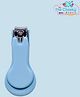 The Cheeky Kidzz Baby Safety Essential Grooming Nail Cutter Clipper Pedicure Manicure Care for Newborn, Infant & Toddler Babies BPA Free (BLUE)