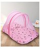 Coo Coo by Mafatlal Baby Mosquito Net (18x32 inch) | Soft & Durable Mesh | Breathable, Lightweight & Foldable Design | Ideal for Newborns & Infants | Safe Sleep Solution (Pink, Pack of 1)