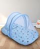 Coo Coo by Mafatlal Baby Mosquito Net (18x32 inch) | Soft & Durable Mesh | Breathable, Lightweight & Foldable Design | Ideal for Newborns & Infants | Safe Sleep Solution (Blue, Pack of 1)