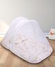 Coo Coo by Mafatlal Baby Mosquito Net (18x32 inch) | Soft & Durable Mesh | Breathable, Lightweight & Foldable Design | Ideal for Newborns & Infants | Safe Sleep Solution (Peach, Pack of 1)