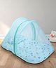 Coo Coo by Mafatlal Baby Mosquito Net (18x32 inch) | Soft & Durable Mesh | Breathable, Lightweight & Foldable Design | Ideal for Newborns & Infants | Safe Sleep Solution (Light Blue, Pack of 1)