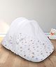 Coo Coo by Mafatlal Baby Mosquito Net (18x32 inch) | Soft & Durable Mesh | Breathable, Lightweight & Foldable Design | Ideal for Newborns & Infants | Safe Sleep Solution (Off-white, Pack of 1)