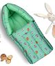 Coo Coo by Mafatlal Baby Sleeping Bag (25x12 inch) | Soft Inner Fabric | Lightweight, Foldable & Travel-Friendly | Ideal for Naps and Everyday Use | Pack of 1