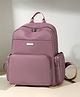 SYGA Women Soft Daily Backpack  Breathable Design with Zipper Pocket Storage(Pink)