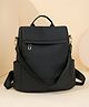 SYGA Women Stylish Backpack  Elegant Chevron Pattern with , Ideal for Travel, Work, and Daily Use(Black)