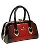 SYGA Women's Luxury Handbag | Diamond Lock & Chain Detail | Elegant Shoulder & Messenger Purse(Gradient Burgundy)