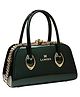 SYGA Women's Luxury Handbag | Diamond Lock & Chain Detail | Elegant Shoulder & Messenger Purse(Green)