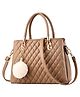 SYGA Wome Elegant Quilted Princess Diana Handbag Stylish & Functional (Khaki)