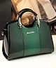 SYGA Women's Elegant HandBag for Marriage and Party | Handbag with Zipper Buckle Closure (Dark Green)