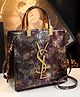 SYGA Women's Handbag | Stylish Vertical Square Tote with Zipper | Elegant Daily Bag for Office & Casual Use(Brown)