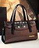 SYGA Women Elegant with Diamond Detail  Pillow-Type Design, Spacious Interior with Zipper Pockets for Daily Use(Rose Gold)