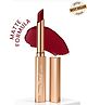 TEEN TEEN Luxe Matte Long Lasting Non Transfer Lipstick- 1 g- Burgundy-Blush 03