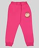 Kiwi 100% Cotton Knit Donut Printed Diaper Leggings - Pink