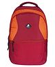 Mike Crayon Plus Laptop Backpack Maroon & Orange - Capacity  34L Height 18 Inches