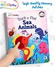 Intellibaby Touch N' Feel Pet Animals Story Board Book | Multi-Textured for Sensory Development | Animal Recognition & Tactile Learning | Durable | Ideal For Gifting | Educator Recommended - English