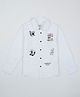 Pepe Jeans Cotton Woven Full Sleeves Printed Shirt - White
