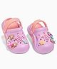 KIDLINGSS Stars Applique Detailed Perforated Slingback Clogs - Purple