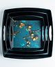 Superware Melamine  Serving Tray Set Gilded Petal Matte (Set Of 3)