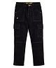 Knit N Knot Denim Woven Solid Jeans - Black