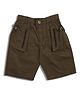 Sportking Cotton Knit Solid Shorts - Dark Olive
