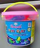 Peacock Clay Bucket For Kids, 300 g | Clay Toy For Kids | Non-Toxic | Clay Set For Kids | Modelling Clay For Kids | Creative Art & Crafts | Gifts For Kids |