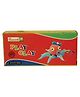 Peacock Single Color Clay Bar, 250 g | Pack of 4 | Clay Toy For Kids | Non-Toxic | Clay Set For Kids | Modelling Clay For Kids | Creative Art & Crafts | Gifts For Kids |