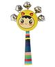Nativesphere Nexus  Girl Faced Rattle Wooden Toy - Multicolour