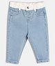 MINI KLUB Cotton Denim Woven Solid Jeans - Blue
