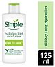 Simple Kind To Skin All Day Long Hydrating Light Face Moisturiser - 125 ml