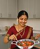 HAZEL Non-Stick Honeycomb Triply Steel Kadhai | 22cm - 2L | Induction Compatible