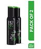 Rock on Set Of 2 Ignite Long Lasting Body Spray - 150 ml Each